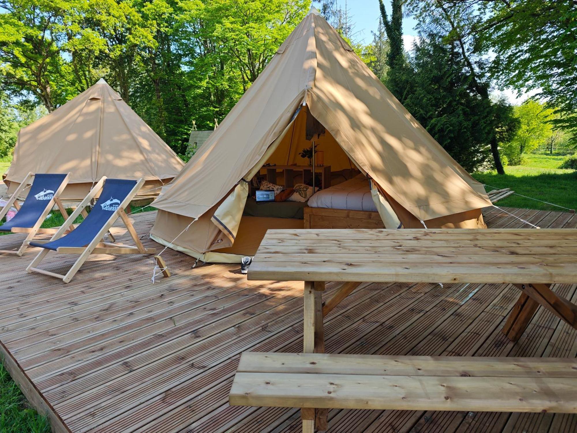 Camping Le Val Aux Fees - Broceliande Concoret Quarto foto